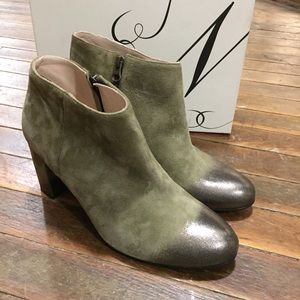 Lenora ANTHROPOLOGY Mia Suede Boots NWT EURO 39